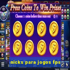 nicks para jogos fps